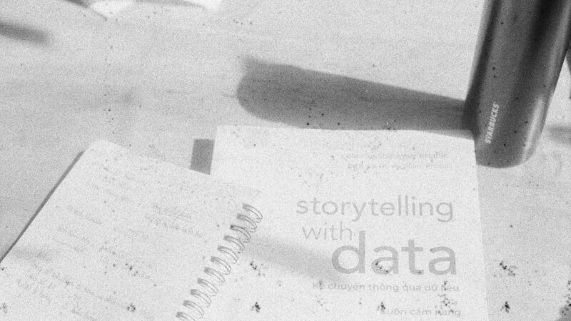 Illustration d'une entreprise utilisant le storytelling pour raconter l'histoire de sa marque dans un guide pratique