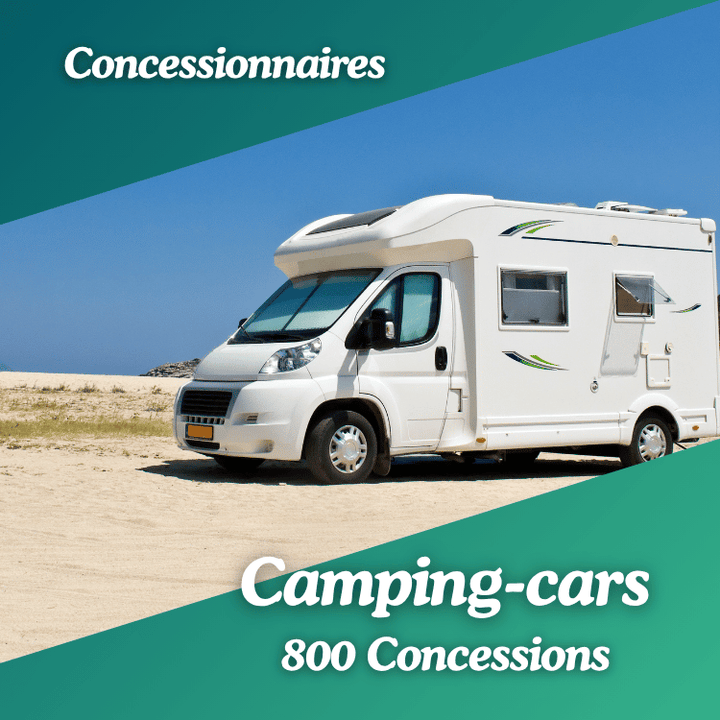 La liste Concessionnaires de camping-cars en France