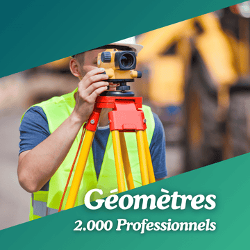 La liste des Géomètres en France