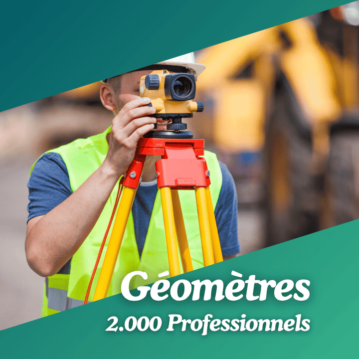 La liste des Géomètres en France