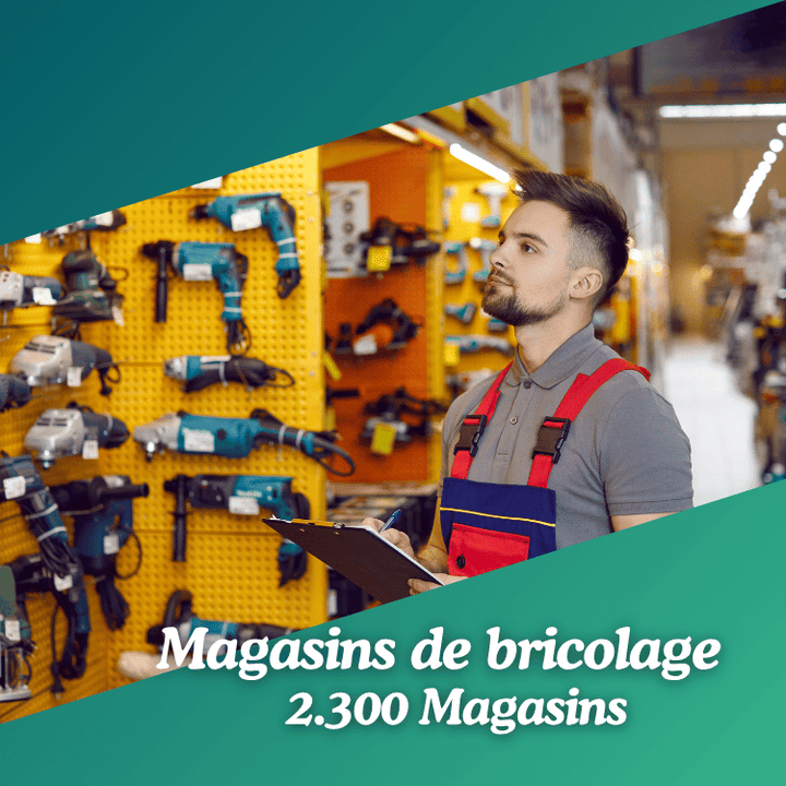 Liste des  Magasins de bricolage et outillage en France