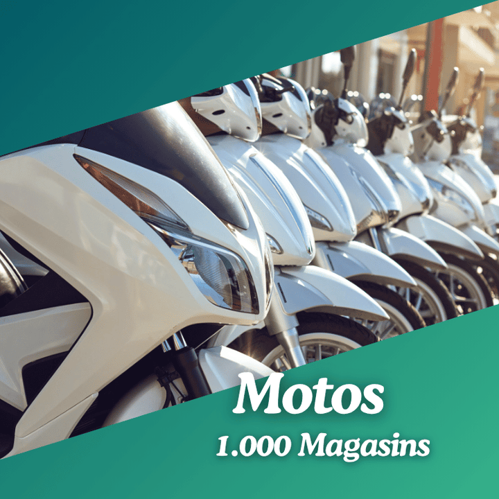 Base de données Magasins de motos