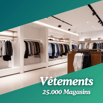Base de données Magasins de vêtements