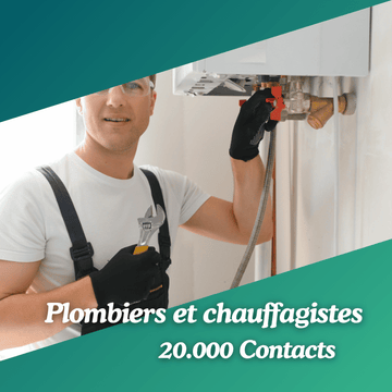 Liste des contacts des Plombiers et chauffagistes en France