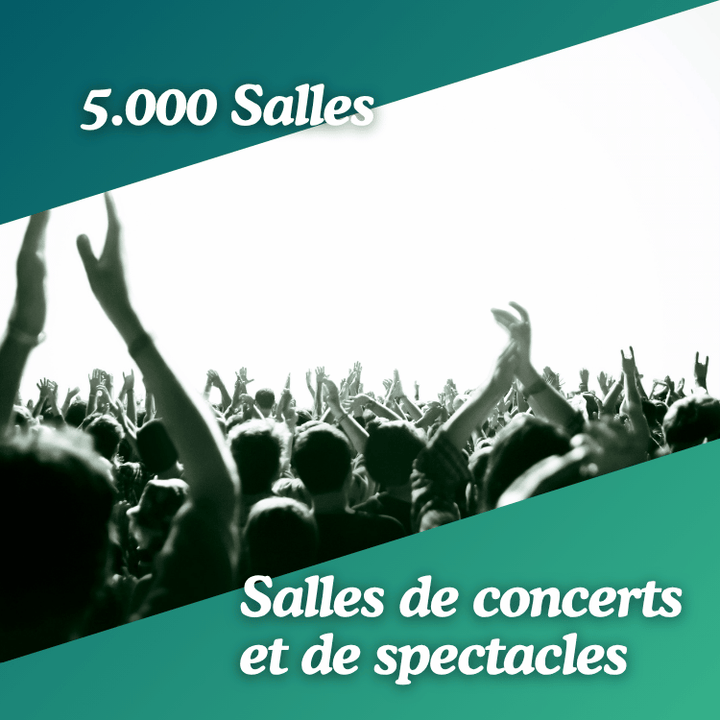 Base Salles de concerts et de spectacles