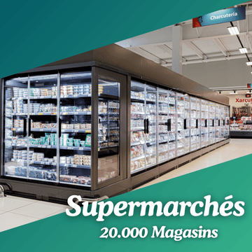 base de données supermarchés