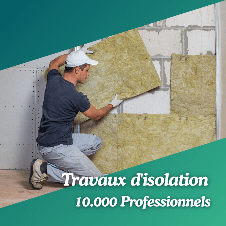 la liste des professionnels Travaux d'isolation
