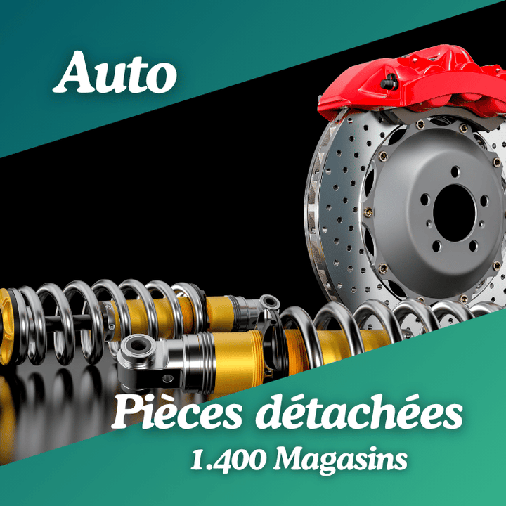 Base de Magasins de pièces détachées automobile
