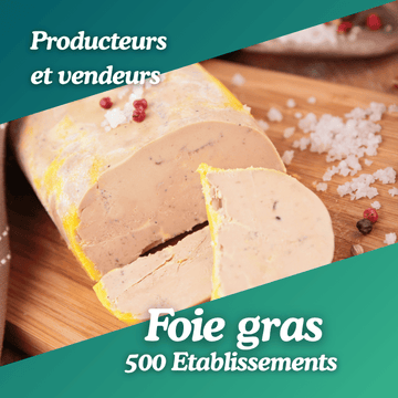 Base de données Producteurs et vendeurs de foie gras