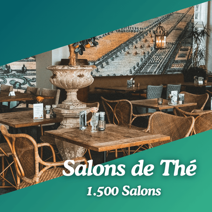 La liste des Salons de thé en France