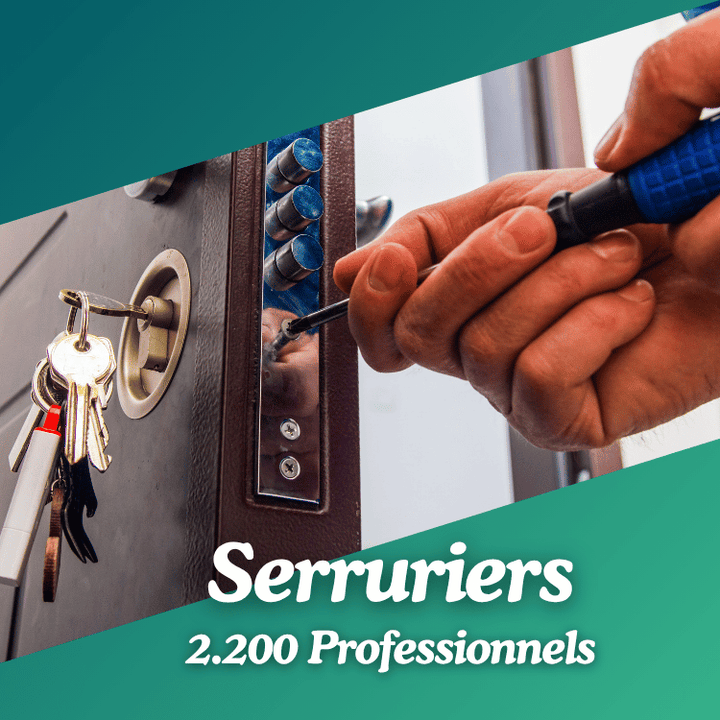 La liste des Serruriers en France