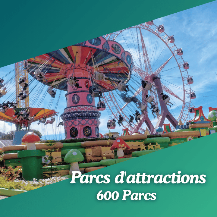 La liste des parcs d'actions en France
