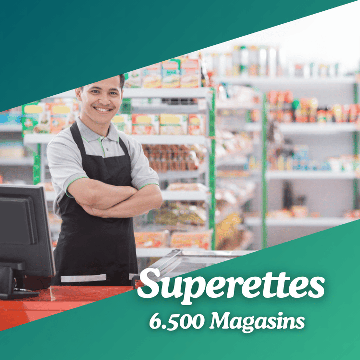 Base de données supérettes et épiceries de quartiers