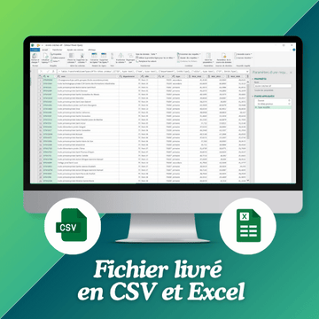 Bases de données Excel & CSV
