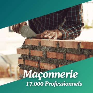 Base des professionnels de la Maçonneries en France